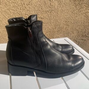C le Canadienne black leather boots size 10M